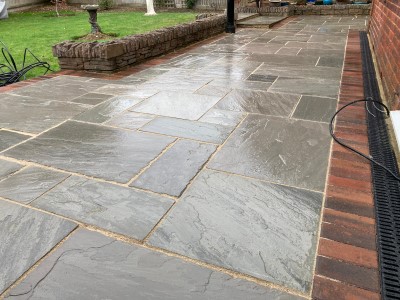 Limestone Patio